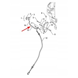 P5s21201033 mechaninės transmisijos svirtis