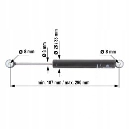 Grammer sėdynės amortizatorius MSG85 122781