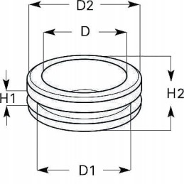 Guma 12x7 5x1 5mm 9gt999148361 hella