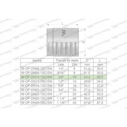 Įvorės laikiklis dn 10 1sn 1sc premium 5 vnt 0 variklis