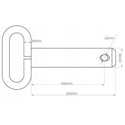 Smeigtukas su rankena ir apsauga 38x192 mm