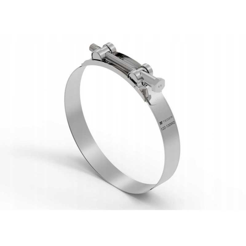 Spaustuvas gbs 122 130 clamp w2 nerūdijantis plienas