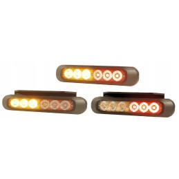 LED galinis žibintas 12 24 3 funkcinis ft 330