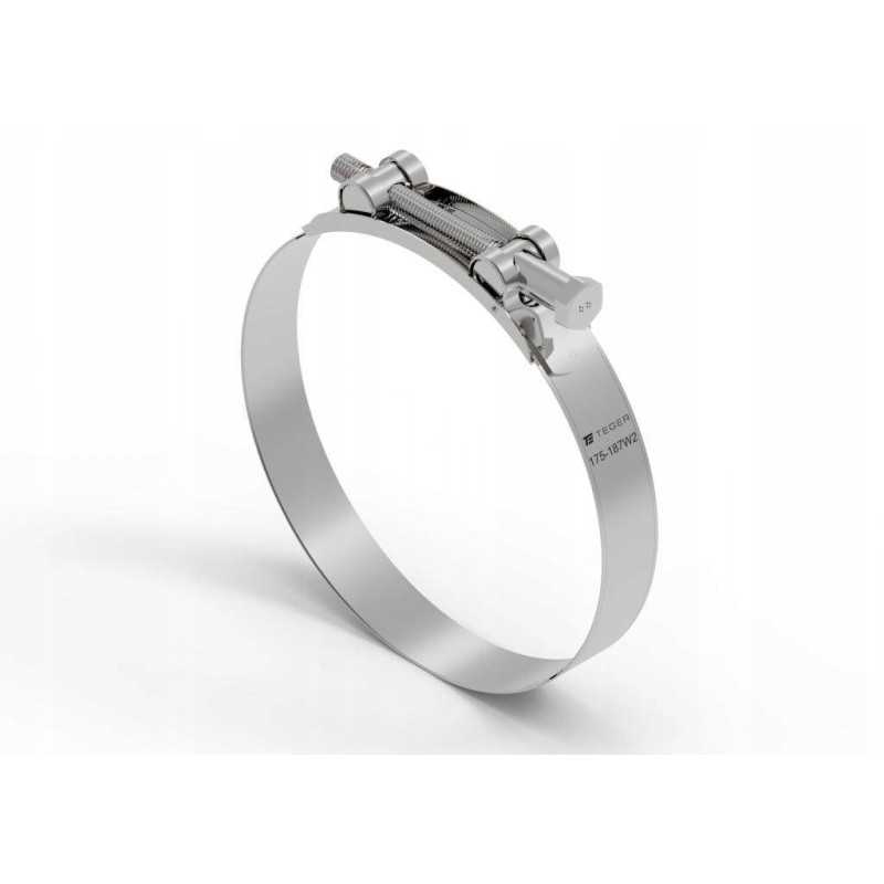 Spaustuvas gbs 175 187 clamp w2 nerūdijantis plienas