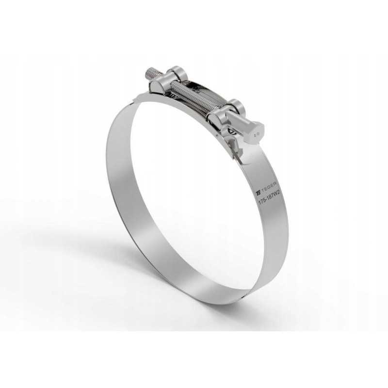 Spaustuvas gbs 175 187 clamp w2 nerūdijantis plienas