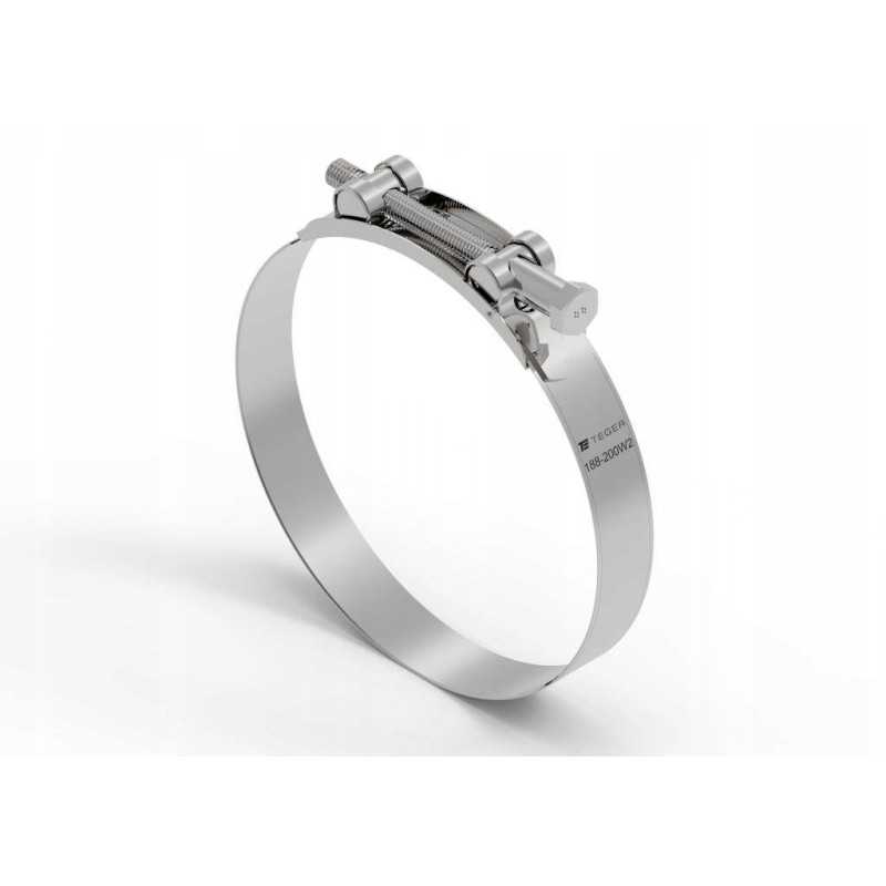 Spaustuvas gbs 188 200 clamp w2 nerūdijantis plienas