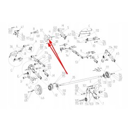 101482809 plastikinis įdėklas šiaudų kratytuvams