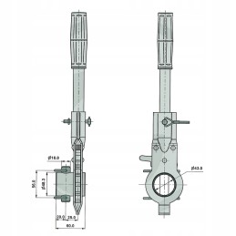 Įtempiklio reketas 200992213 granitas