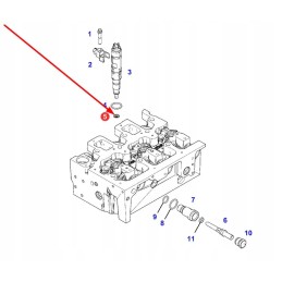 F842201710030 purkštuko varinė poveržlė