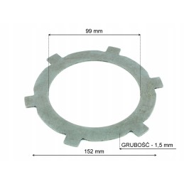 John Deere R64197 išorinė plokštė