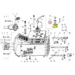 Pavarų svirties guolis c 330