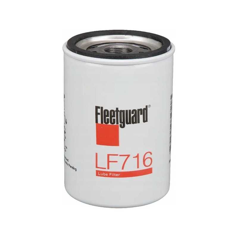 Fleetguard alyvos filtro sriegio skersmuo M20 horizontalus