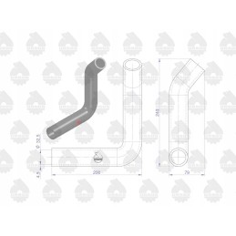 Radiatoriaus žarnų rinkinys c 360 originalus