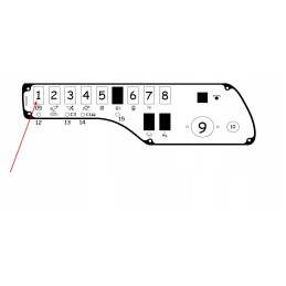 Me08481585 stovėjimo stabdžio jungiklis