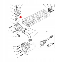 Massey Ferguson termostatas 4224639m1 Jage S
