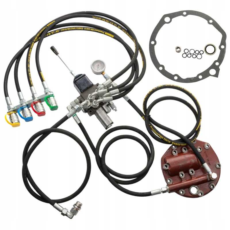 Kolektoriaus rinkinys c 360 su manometro dangteliu