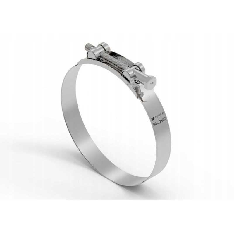 Užveržimo juosta gbs 20 22 spaustukas w2 nerūdijantis plienas