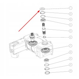 04500700 krumpliaračio veleno sandariklio žiedas