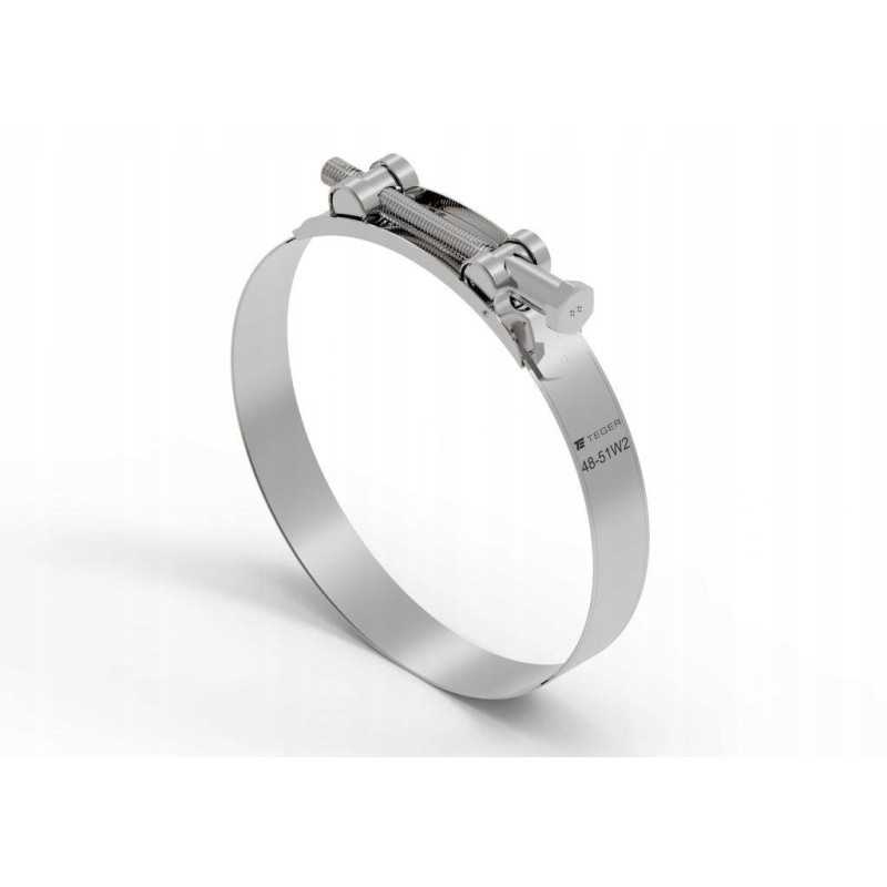 Suspaudimo juosta gbs 48 51 spaustukas w2 nerūdijantis plienas