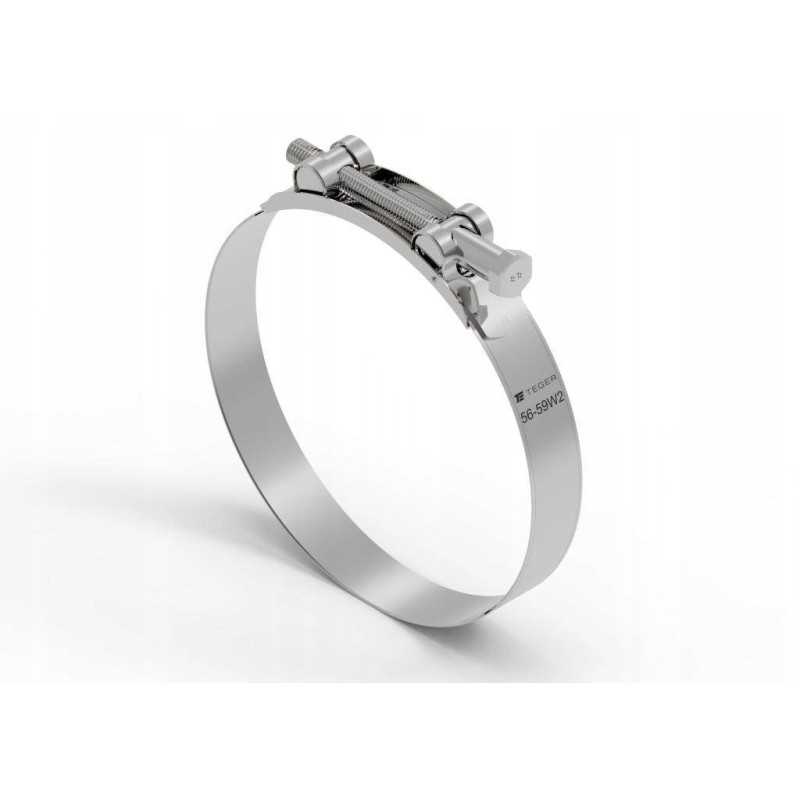Užveržimo juosta gbs 56 59 clamp w2 nerūdijančio plieno