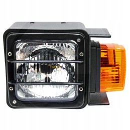 Kryptinių priekinių žibintų kairysis žibintas merlo m014643 m03