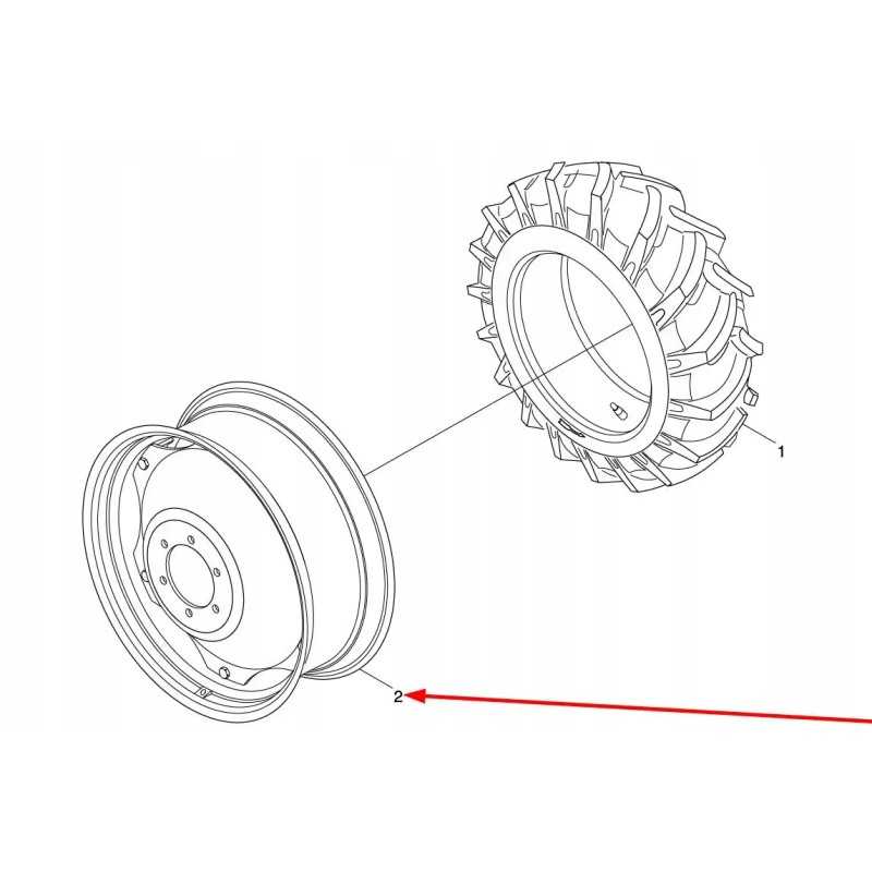 Tc02320030002k ratlankių komplektas su ratų disku