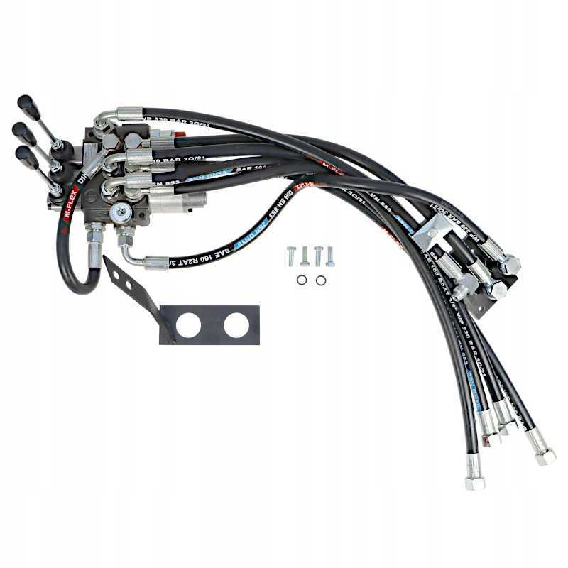 Išorinio skirstytuvo komplektas c 330 3 lanksčios žarnos