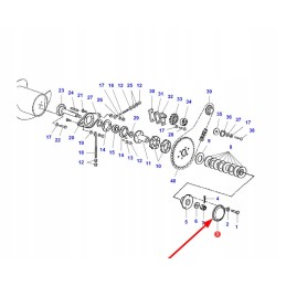 La320896050 pjaunamosios sankabos dangtis