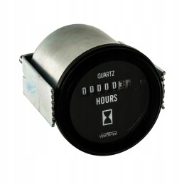 Variklio valandų skaitiklis, darbo valandos 12v 24v 52mm