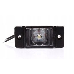 Priekinė gabaritinė lemputė balta LED W60 12v 24v