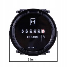 Analoginis variklio darbo valandų skaitiklis traktoriaus mašinoms