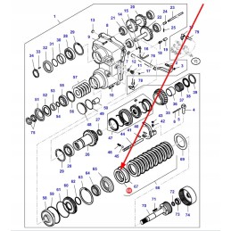 111060 PTO sankabos frikcinis diskas