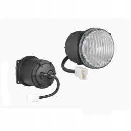 Halogeninis rūko žibintas, laidas ir jungtys