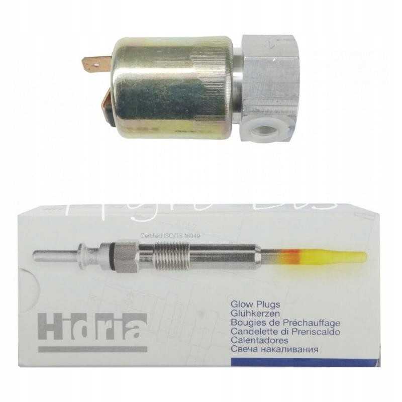 Deutz kuro solenoidinis vožtuvas, ed jungtis