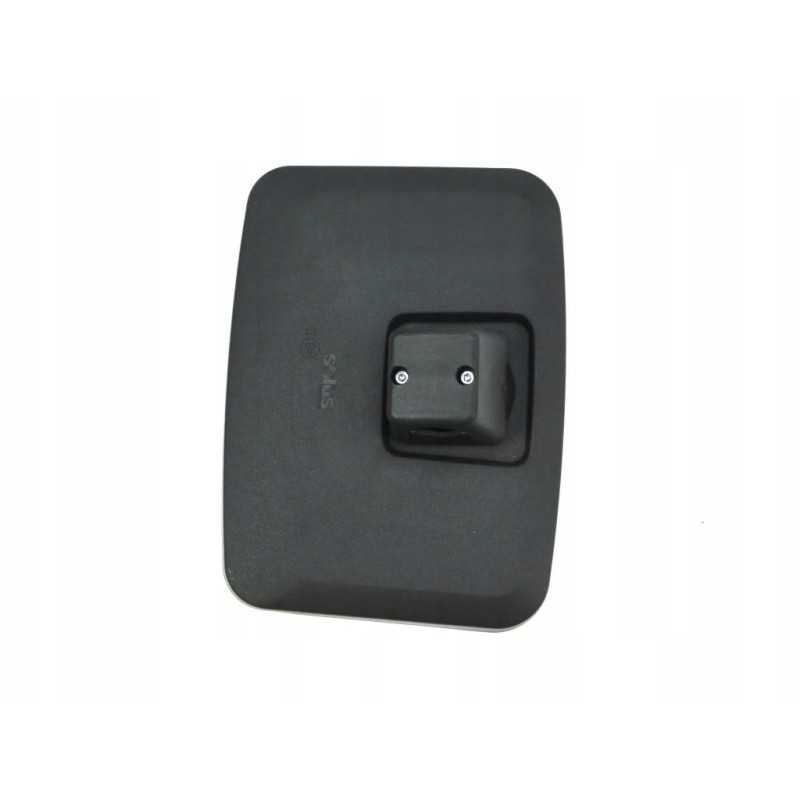 Universalus veidrodis 296 x 215, tvirtinimas 18-28mm