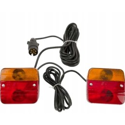 Prisukamų galinių žibintų komplektas 7 5m LA65005