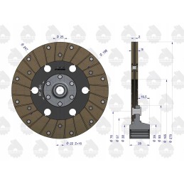 Sankabos diskas traktoriaus pavarai ir ST C 330M Ursus
