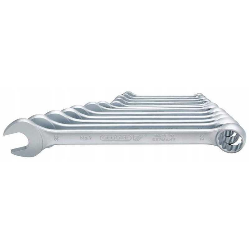 Plokščių veržliarakčių rinkinys din3113a 10 32mm 12 vnt
