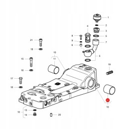 Kėlimo įvorė mf 2 1555 718 0 originali