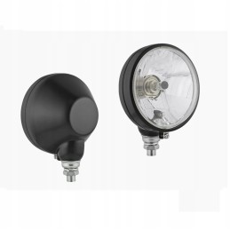 H4 R2 tipo priekinis žibintas metaliniame korpuse