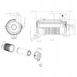 Oro filtrų rinkinys Donaldson G057504