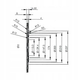 360 sėdynių pasukama plokštė