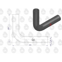 Apatinė radiatoriaus žarna mf3 originali ursus