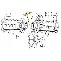 Pedalo užraktas c 330 50013430