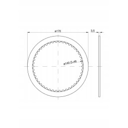PTO vidinis diskas c 385 ch