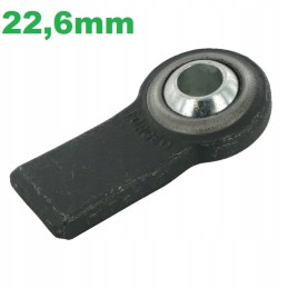 Virinama apatinės trauklės galas yra 22 6 mm