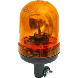 Halogeninė gaidžio blykstės lemputė ant 24v laikiklio