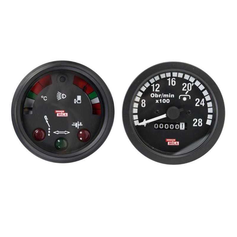 Mtg skaitiklis, tachometras, dvigubas indikatorius, Ursus C 330