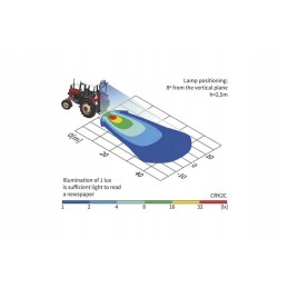 Crk2c5493002 LED darbo lempa 1600 lm r23