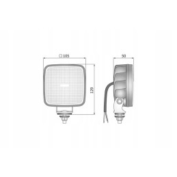 Crk2c5493002 LED darbo lempa 1600 lm r23